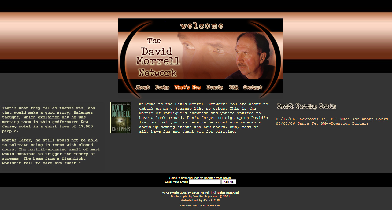 The David Morrell Network
